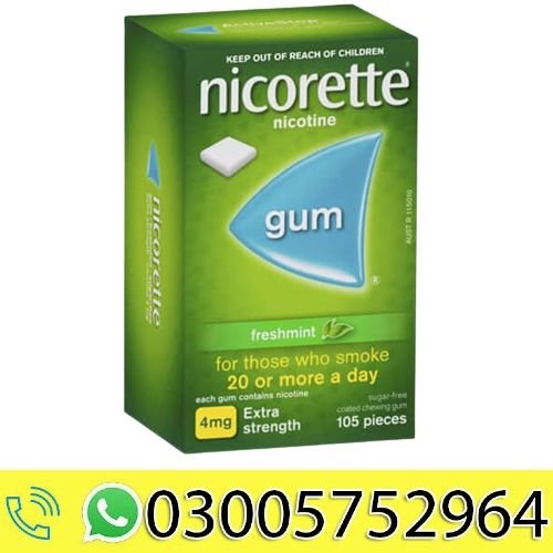  Nicorette Gum 4mg in Pakistan
