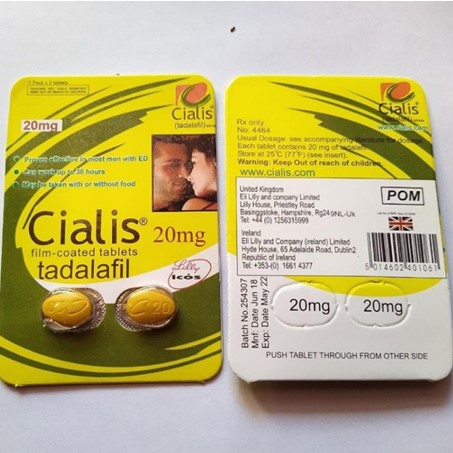 Buy Cialis 20mg Tablets Online in Pakistan