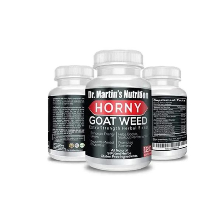 Dr Martin's Nutrition Horny Goat Weed Capsules In Pakistan