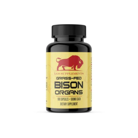 Grass Fed Bison Organs Capsule In Pakistan