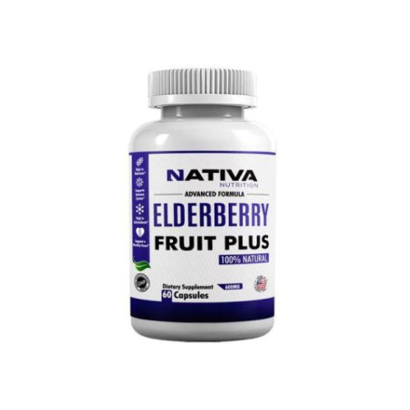 Nativa Nutrition Elderberry Fruit Plus Capsules In Pakistan