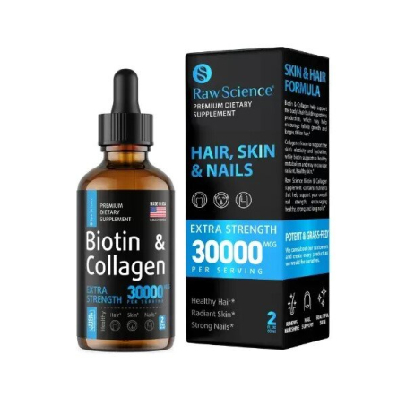 Liquid Collagen & Biotin Drops For Hair Growth In Pakistan